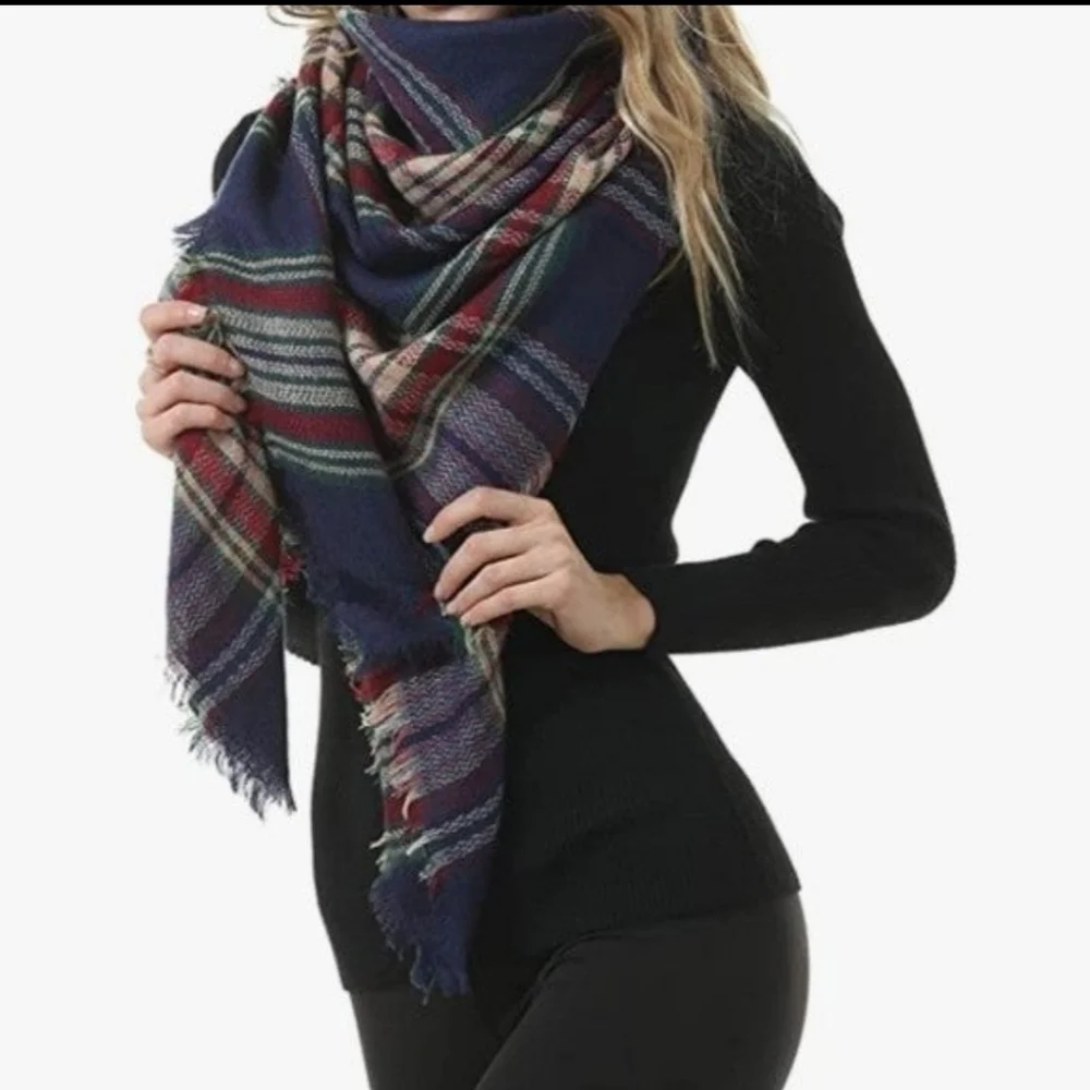 BLANKET Scarf Plaid